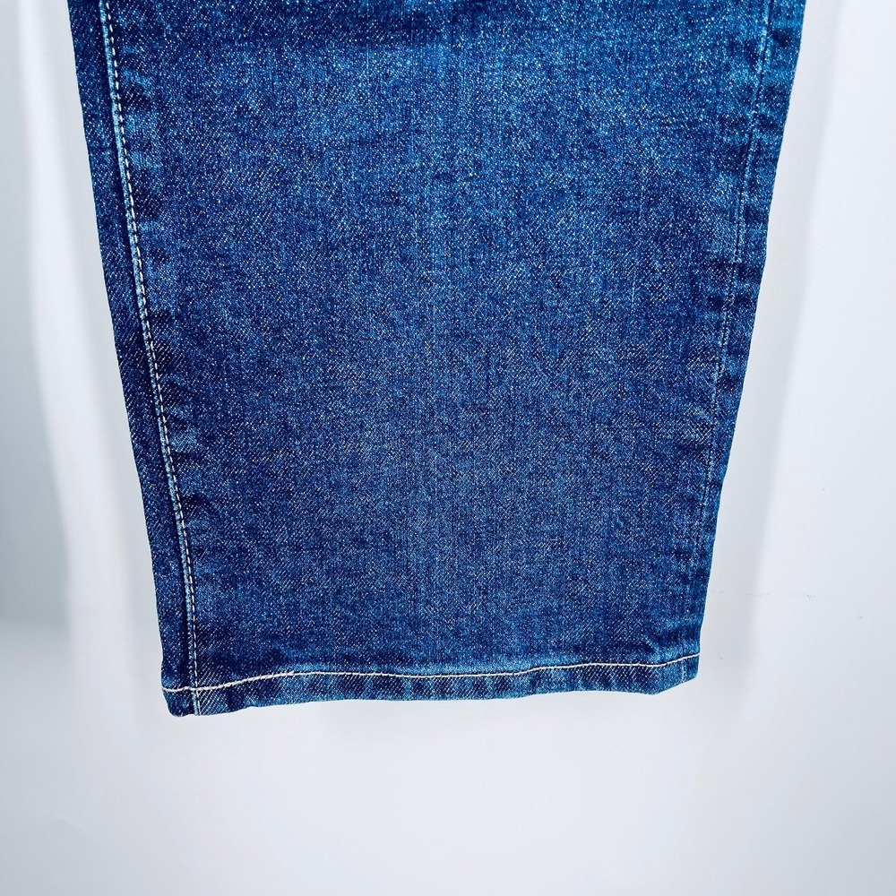AG Adriano Goldschmied Alexxis Straight High Rise Jeans Japanese Denim 28 Indigo - Picture 7 of 14
